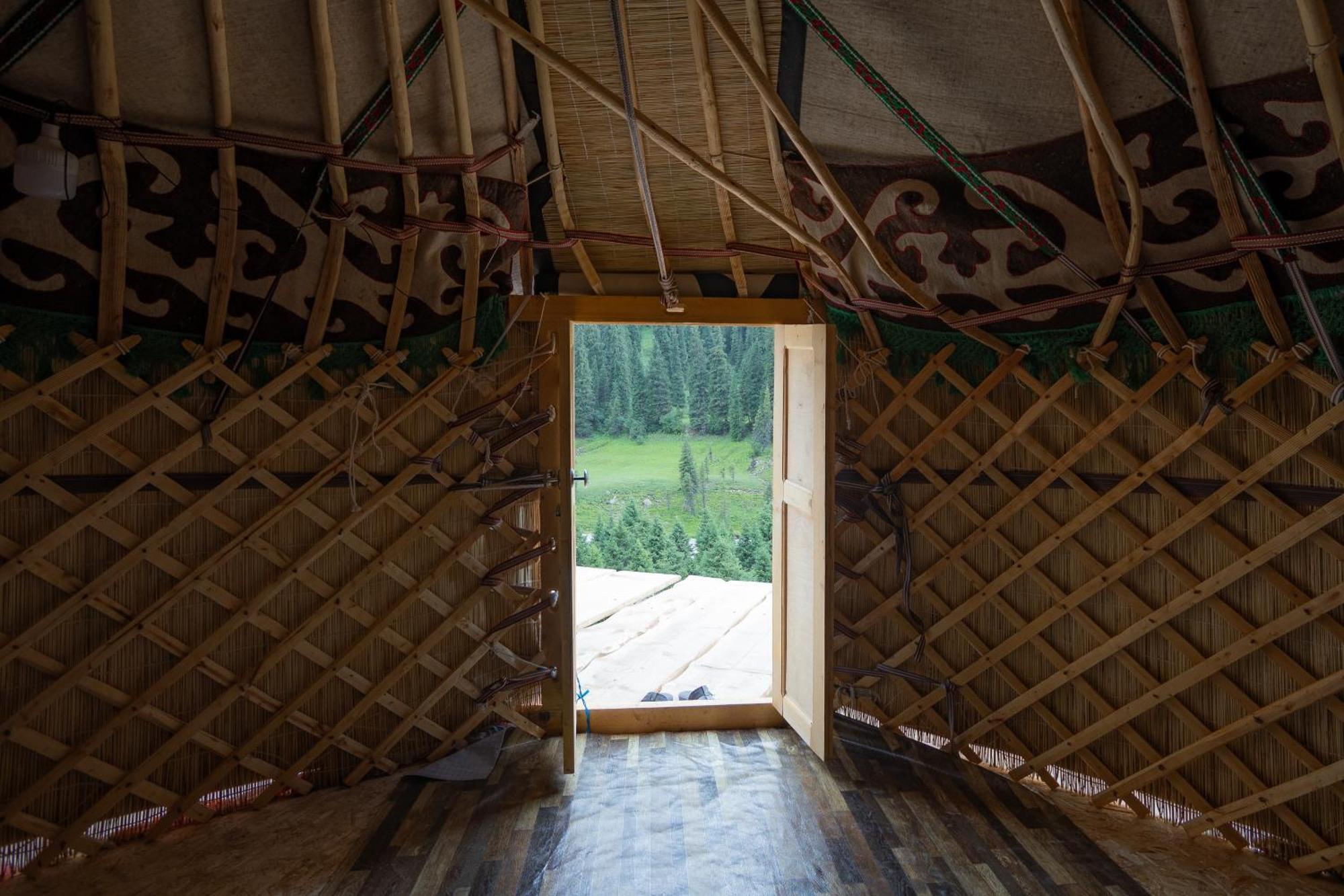 Hotel Eco Yurt Camp Arashan Teploklyuchenka Exterior foto